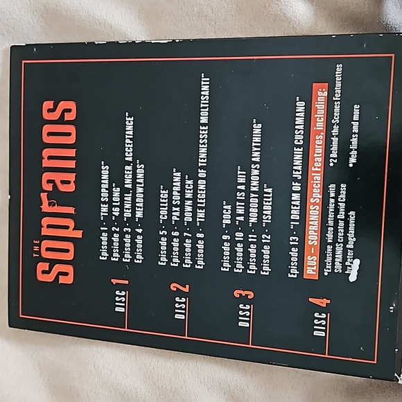 The Sopranos The Complete 1st Season DVD Box Set - Picture 2 of 7